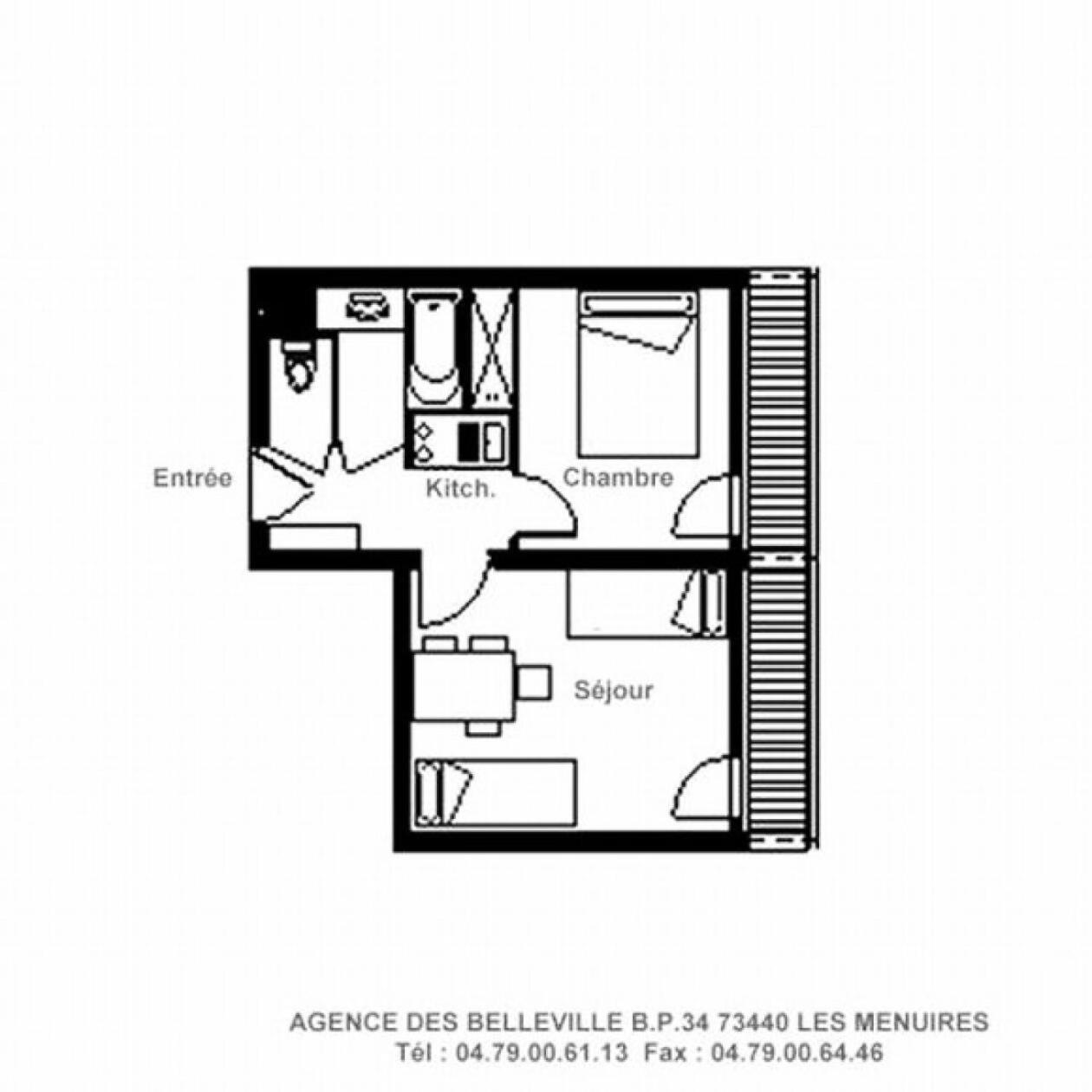 Residence Chaviere - Appartement Agreable - Au Pieds Des Pistes - Balcon Mae-2384 Saint-Martin-de-Belleville Dış mekan fotoğraf